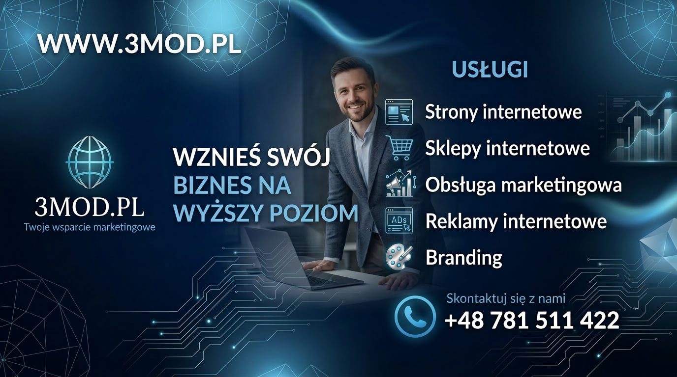 Strony WWW, Sklepy, SEO, Google Maps, Social Media