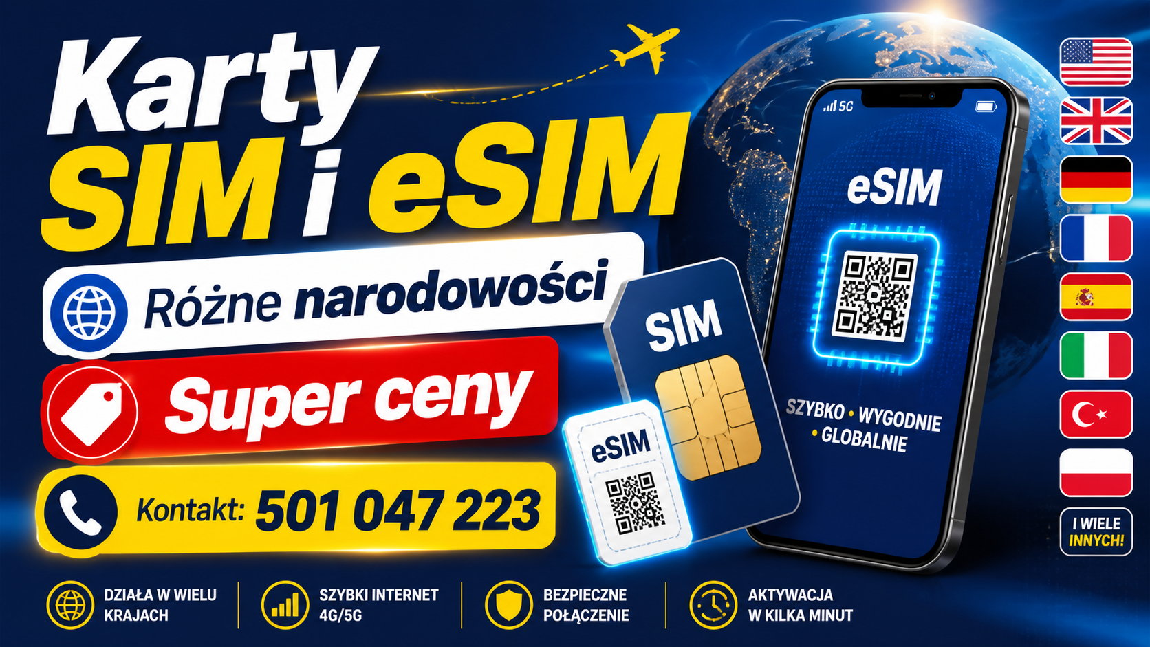 SIM i eSIM do GPS, IoT, LTE – Radzymin, Legionowo, Warszawa – Najwyższa jakość